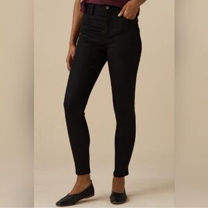 Vetta Women’s The Five Pocket Corduroy Pant Black Size 4 High-Waisted Slim